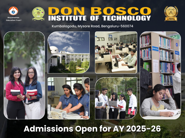 Don Bosco Institute of Era, Bengaluru Opens Admissions for AY 2025-26 – Indian Specific Day by day