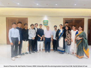 HSNC University’s D. M. Harish School of Law Clinches the First Prize at Nyay! Drama Festival 2025 – India Bulletin Live
