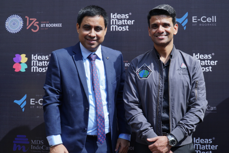 “Ideas Matter Most” the prestigious talk show Roars at IIT Roorkee — Astronaut Shubhanshu Shukla Inspires Youth to Dream Big, Build Bold, and Lead India to 2047