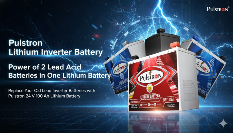 Pulstron Lithium Inverter Batteries – The Future of Power Backup is Here! – Indian Express Daily